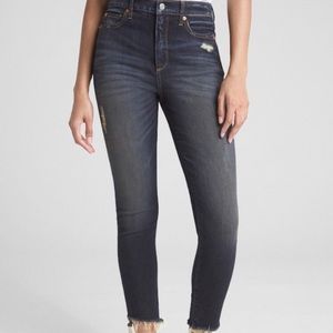 NWT GAP High Rise Distressed Skinny Jeans